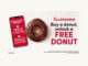 Buy One Donut, Unlock A Free Donut In The App Or Online At Tim Hortons Through June 5, 2022