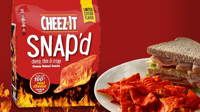 Cheez-It Introduces New Cheez-It Snap'd Scorchin' Hot Cheddar Flavor