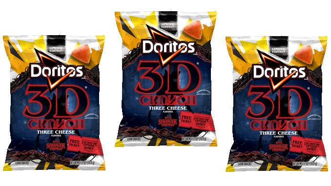 Doritos Introduces New 3D Crunch Three Cheese Chips