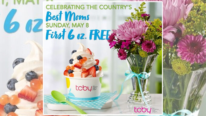 Free Cup Of Frozen Yogurt For Moms At TCBY On May 8, 2022