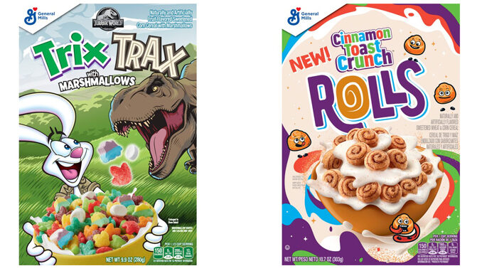 General Mills Adds New Trix Trax Cereal, New Cinnamon Toast Crunch Rolls And More