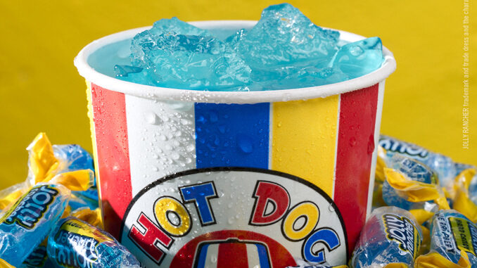Hot Dog On A Stick Introduces New Jolly Rancher Blue Raspberry Lemonade