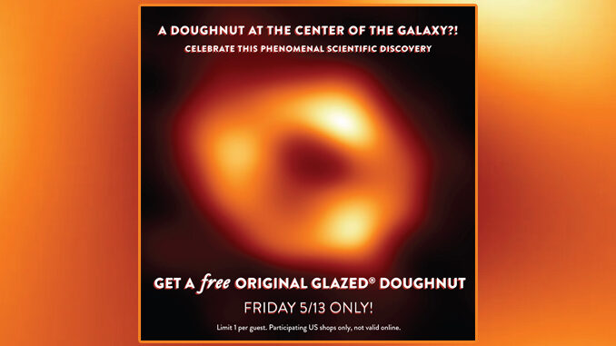 Krispy Kreme Is Giving Away Free Original Glazed Doughnuts On May 13, 2022