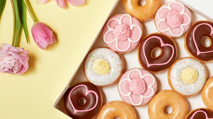 Krispy Kreme Launches New Sweet Minis For Mom Collection For Mother’s Day 2022