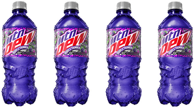 New Mountain Dew Purple Thunder Available Exclusively At Circle K