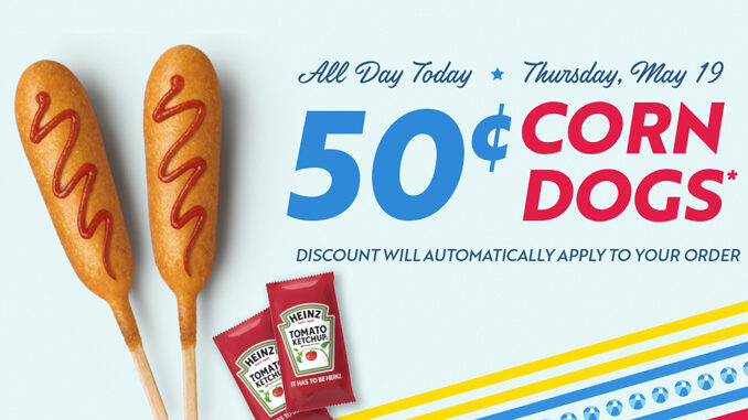 Sonic Offers 50-Cent Corn Dogs On May 19, 2022