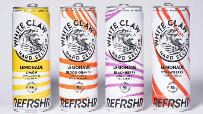White Claw Introduces New White Claw REFRSHR