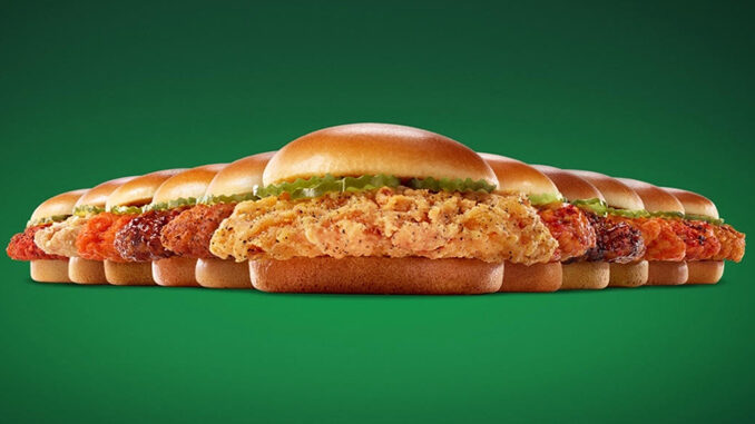 Wingstop Tests New Chicken Sandwich With 11 Flavor Options In Select Markets