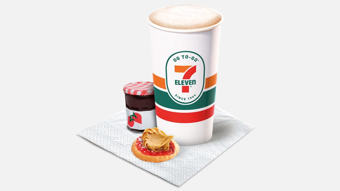 7-Eleven Introduces New Peanut Butter And Jams Cappuccino