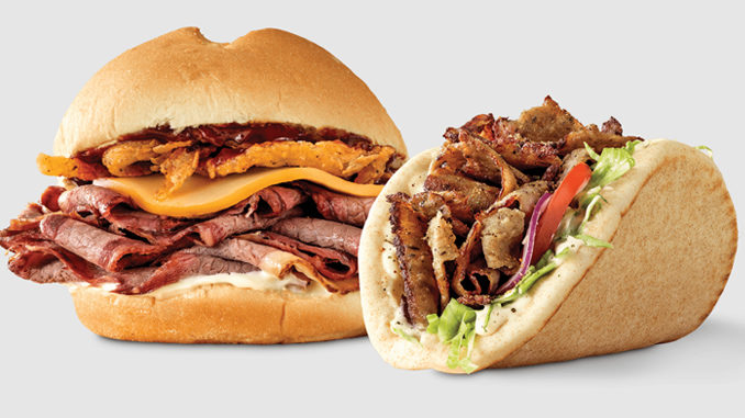 Arby’s Offers 50% Off Smokehouse Brisket Sandwich Or Greek Gyro With Your Arby’s Account