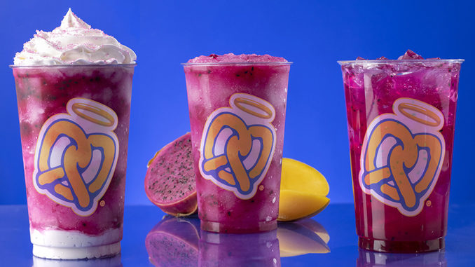 Auntie Anne's Launches New Line Of Dragonfruit Mango Beverages