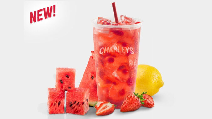 Charleys Philly Steaks Adds New Watermelon Strawberry Lemonade