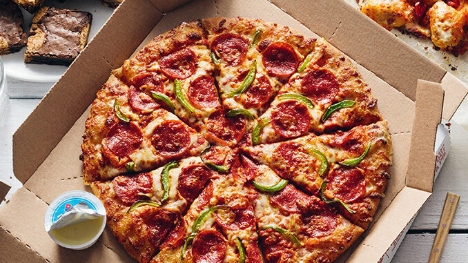 Domino's Offers 50% Off Menu-Priced Pizzas Ordered Online Through June 12, 2022