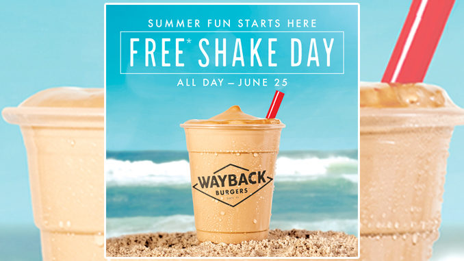 Free Chocolate Shake At Wayback Burgers On June 25, 2022