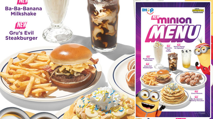 IHOP Introduces New All-Day Minions Menu