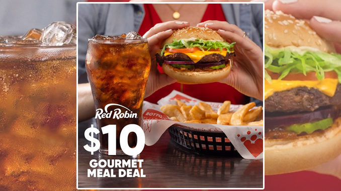 Red Robin Puts Together New $10 Gourmet Meal Deal