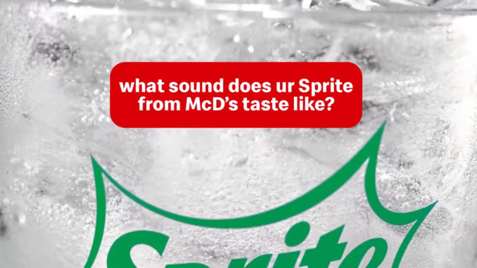 Spend $1 On The McDonald’s App, Get A Free Any-Size Sprite On June 21, 2022