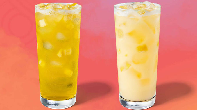 Starbucks Pours New Pineapple Passionfruit, And Paradise Drink Starbucks Refreshers Beverages