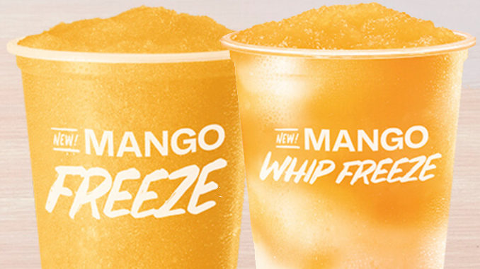 Taco Bell Introduces New Mango Freeze And New Mango Whip Freeze