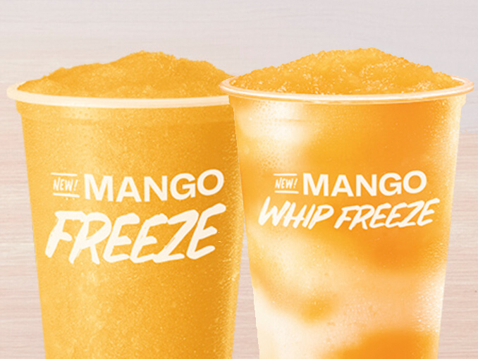 Taco Bell Introduces New Mango Freeze And New Mango Whip Freeze - Chew Boom