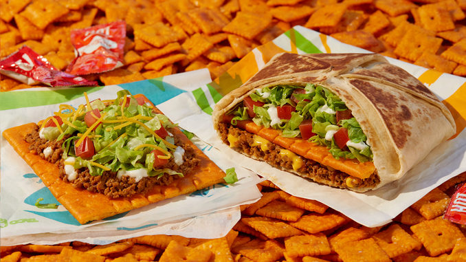 Taco Bell Tests New Big Cheez-It Tostada And New Big Cheez-It Crunchwrap Supreme