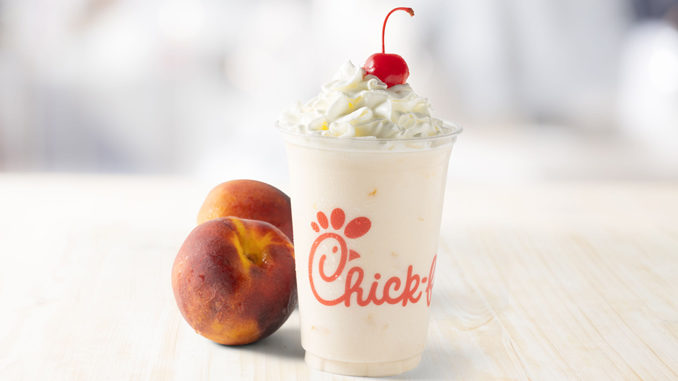 The Peach Milkshake Returns To Chick-fil-A Starting June 13, 2022