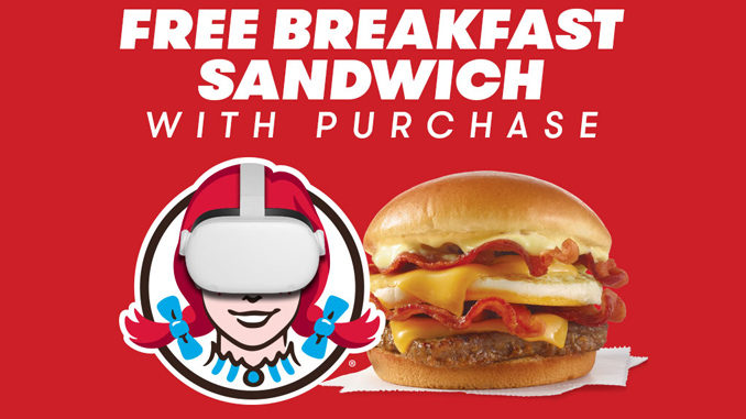 Wendy’s Offers Free Breakfast Sandwich Via The App With Any Purchase Through June 30, 2022