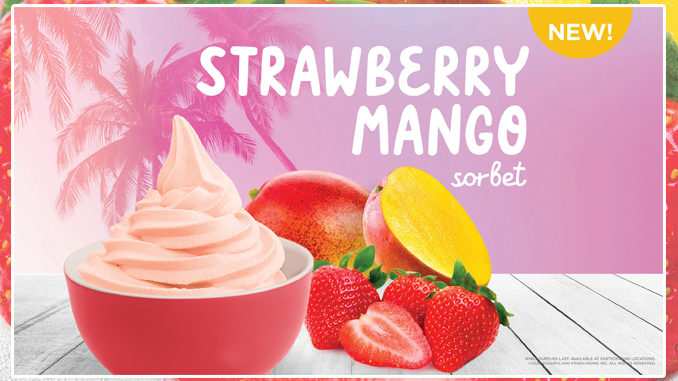 Yogurtland Adds New Strawberry Mango Sorbet And Passion Fruit Mango Tart