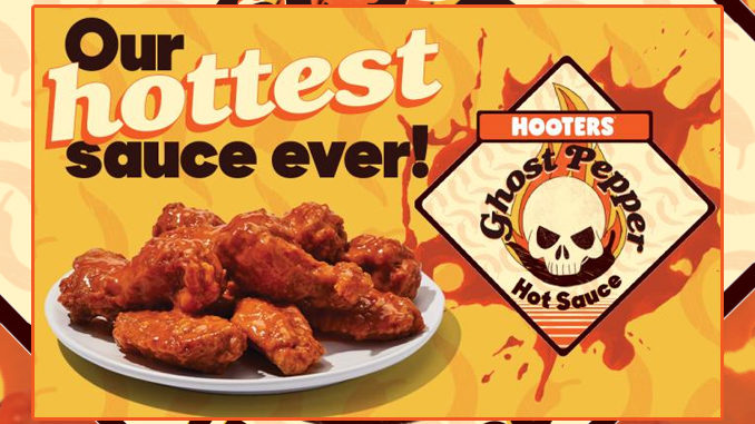 Hooters Adds New Ghost Pepper Hot Sauce
