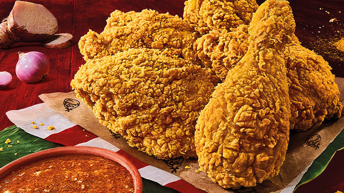KFC Introduces New Satay Crunch With Peanut Sauce In Singapore