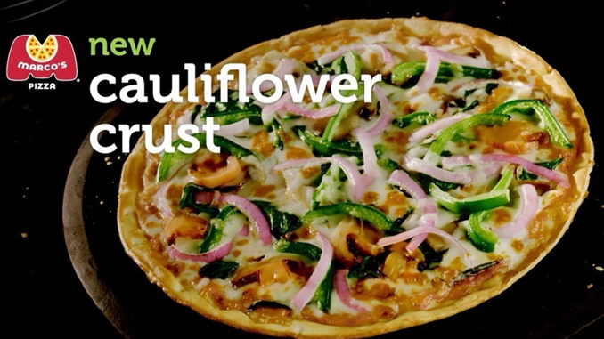 Marco's Pizza Launches New Cauliflower Crust Nationwide