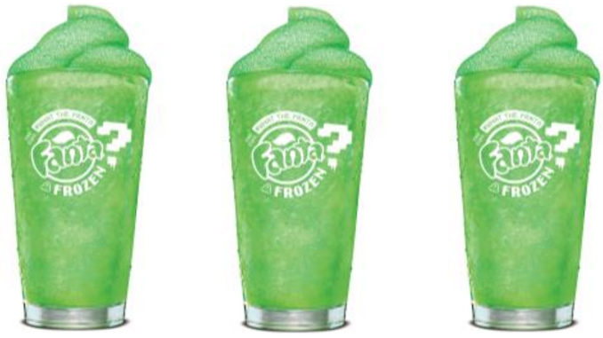 New Frozen What The Fanta Mystery Flavor Spotted At Burger King