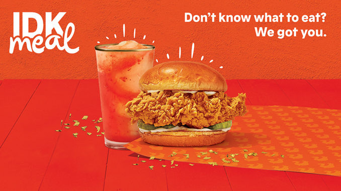 Popeyes Brings Back The IDK Meal (I Don’t Know Meal)