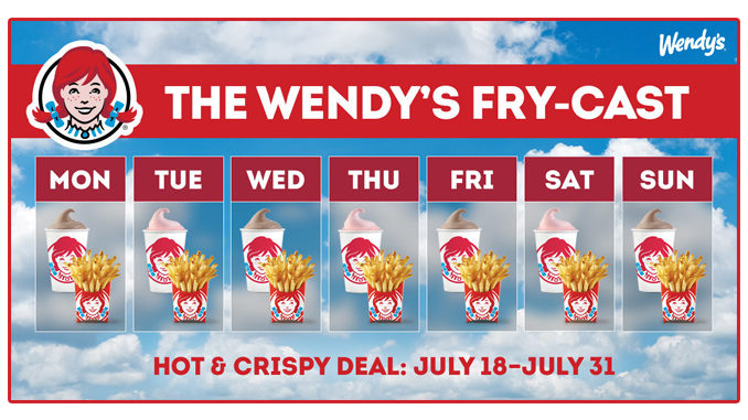 Wendy’s Is Offering A Free Medium Fry With Any Frosty Purchase In The App Through July 31, 2022