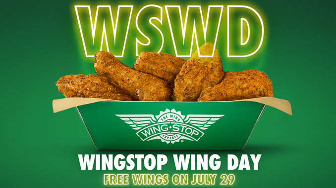 Wingstop Offers 5 Free Wings With Any Qualifying Purchase On July 29, 2022