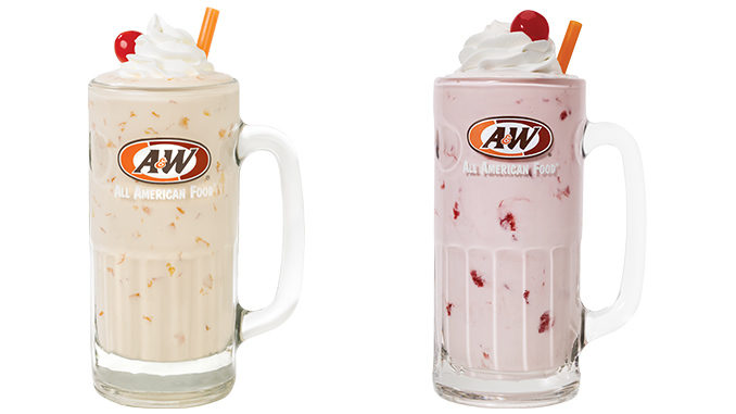 A&W Adds New Peach Real Fruit Shake