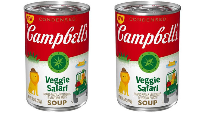 Campbell’s Introduces New Veggie Safari Soup