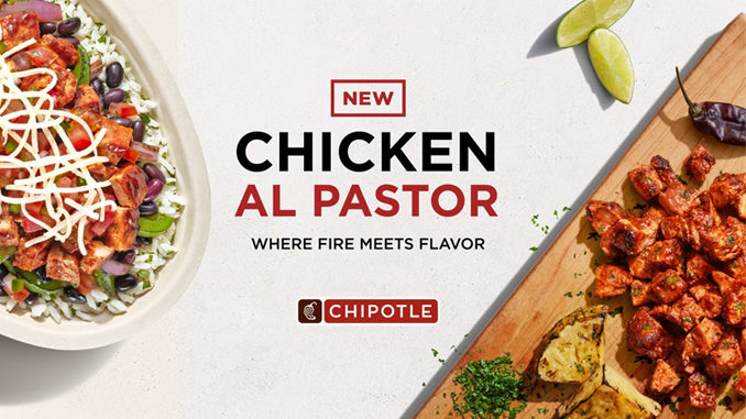 Chipotle Tests New Chicken Al Pastor