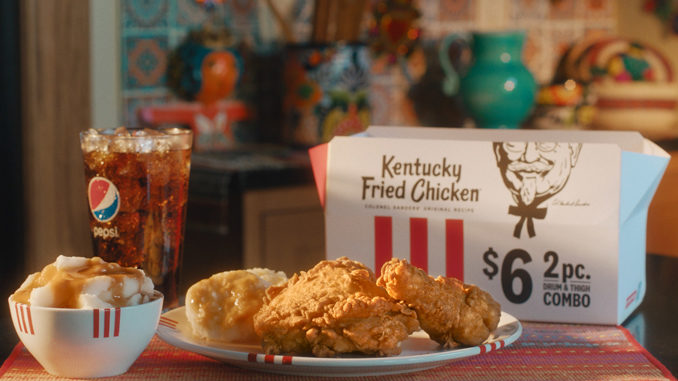 KFC Offers New $6 2-Piece Drum & Thigh Combo Meal As Part Of New Finger Lickin' Good Deals