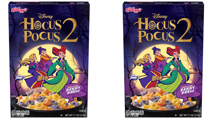 Kellogg’s Introduces New Disney Hocus Pocus 2 Cereal