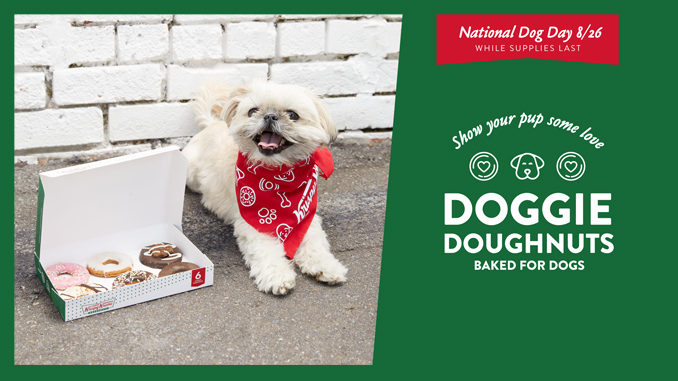 Krispy Kreme Unleashes New Doggie Doughnuts