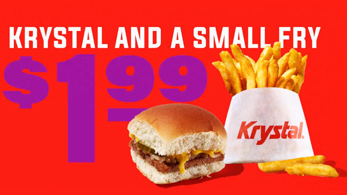Krystal Launches New $1.99 Krystal Snack