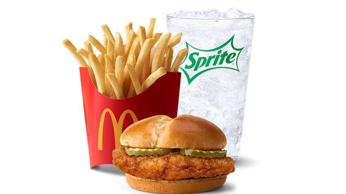 McDonald’s Puts Together New $5 Crispy Chicken Sandwich Meal Deal