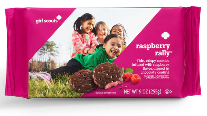 Girl Scouts Unveil New Raspberry Rally Cookie