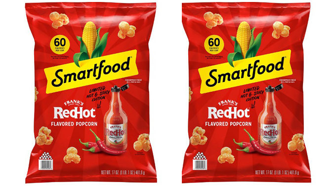 New SmartFood Frank’s RedHot Flavored Popcorn Debuts At Sam’s Club