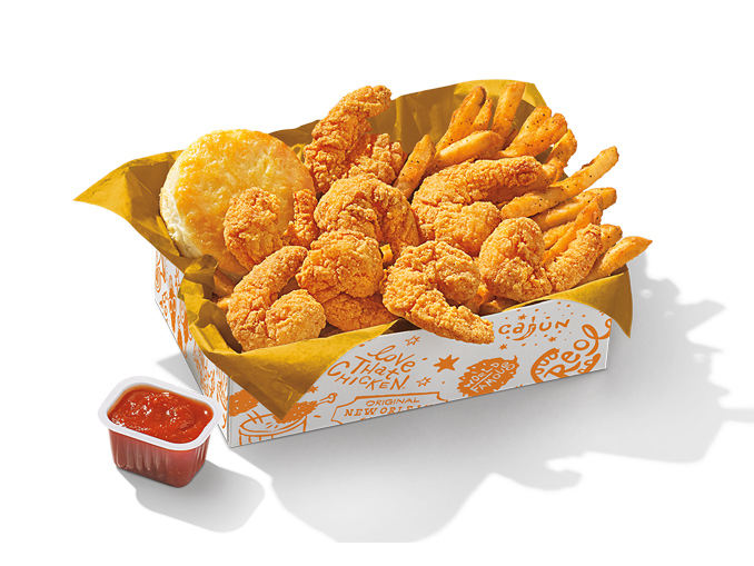 Popeyes Welcomes Back Hushpuppy Butterfly Shrimp And New Surf And Turf Meal