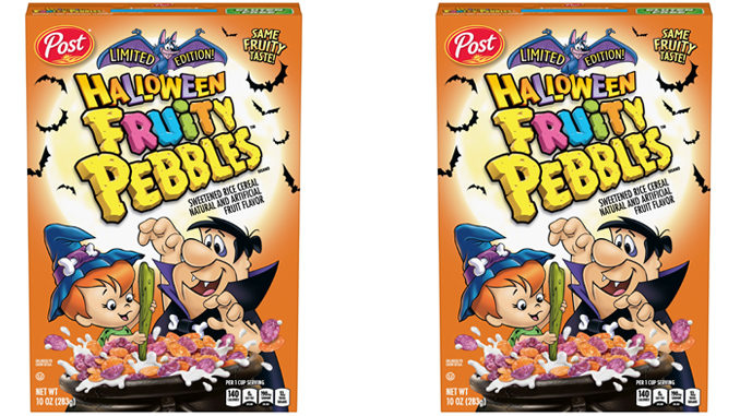Post Introduces New Limited-Edition Halloween Fruity Pebbles Cereal