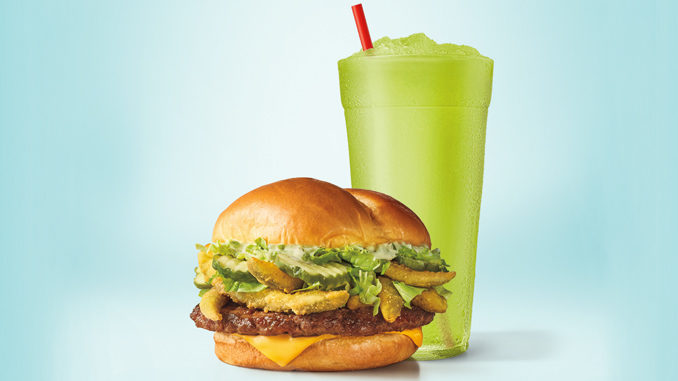 Sonic Brings Back The Pickle Juice Slush And Big Dill Cheeseburger