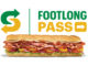 Subway Offering $15 Footlong Passes Good For 50% Off Footlongs Throughout September 2022