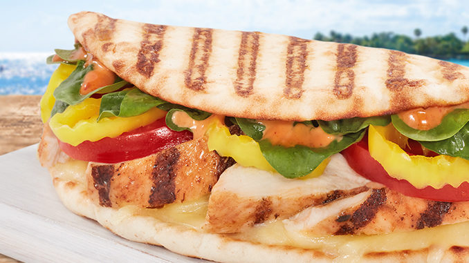 Tropical Smoothie Cafe Adds New White Cheddar Chicken Flatbread
